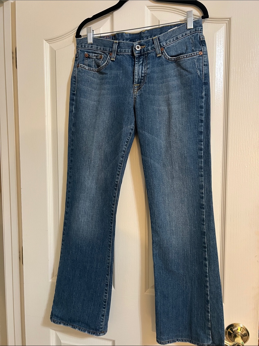 Lucky Brand Women's Medium Blue Flare Jeans